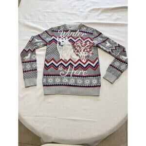 Game Of Thrones Men's Small Ugly Christmas Sweater Official HBO Holiday Winter